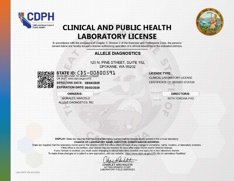 California License